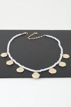 Clamshell Charm Pearl Necklace | Mixtshop LLC