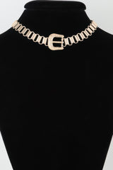 Vintage Buckle Belt Necklace | Mixtshop LLC