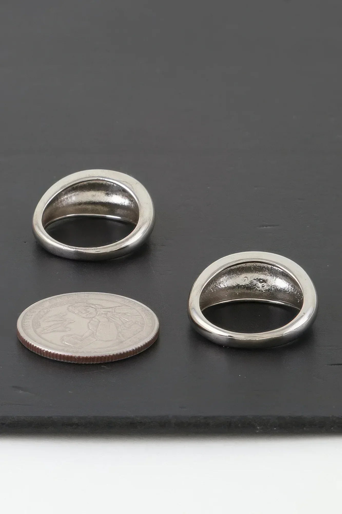 Shiny Statement Duo Rings | Mixtshop LLC