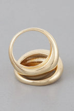 Shiny Statement Duo Rings | Mixtshop LLC