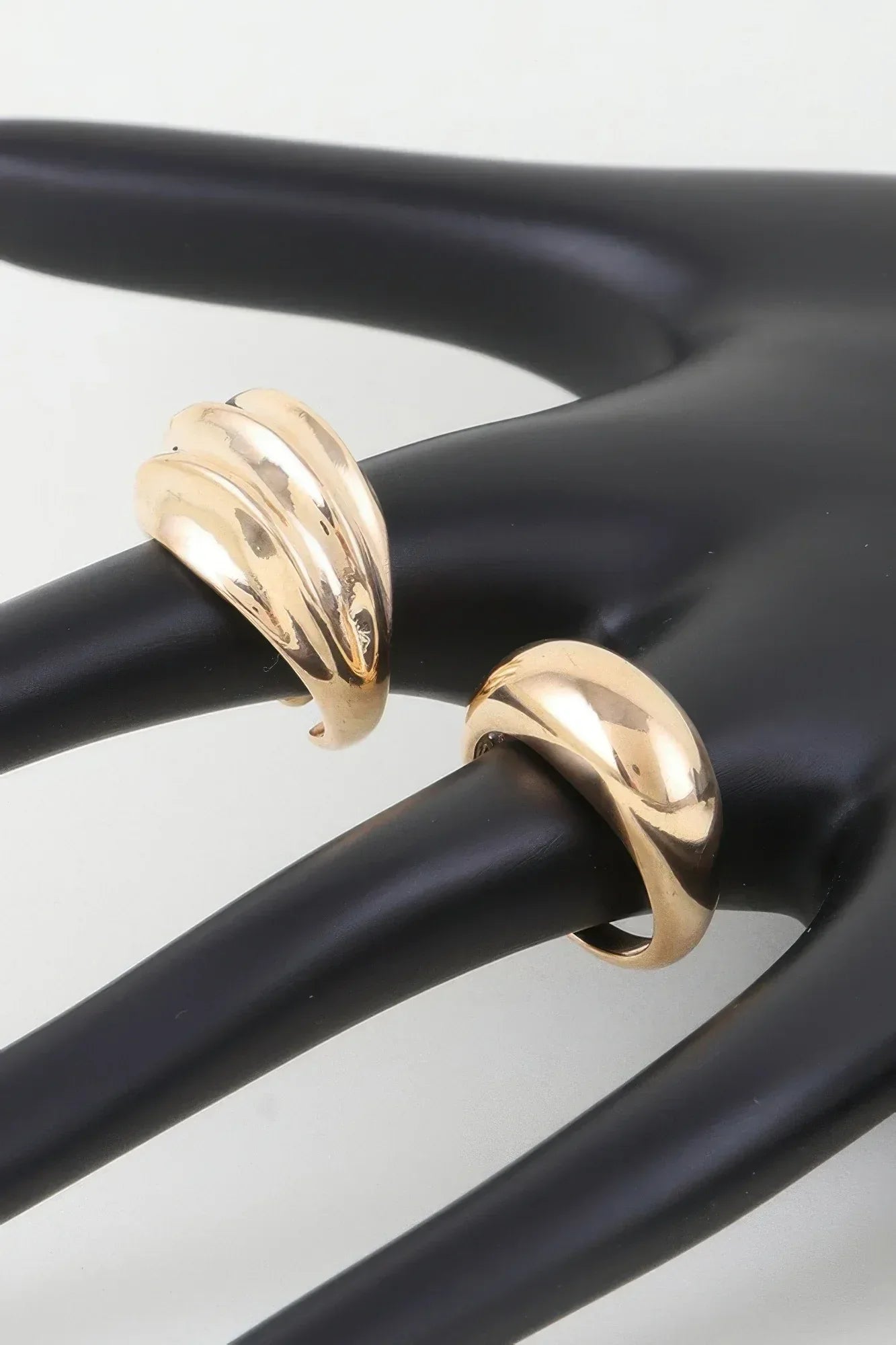 Shiny Swirl Duo Rings | Mixtshop LLC Main image