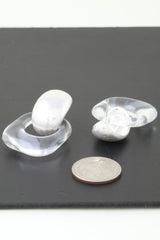 Modern Transparent Drop Earrings | Mixtshop LLC