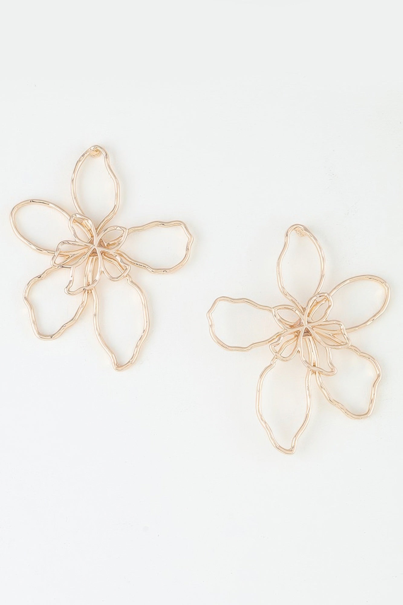 Delicate Abstract Flower Earrings | Mixtshop LLC
