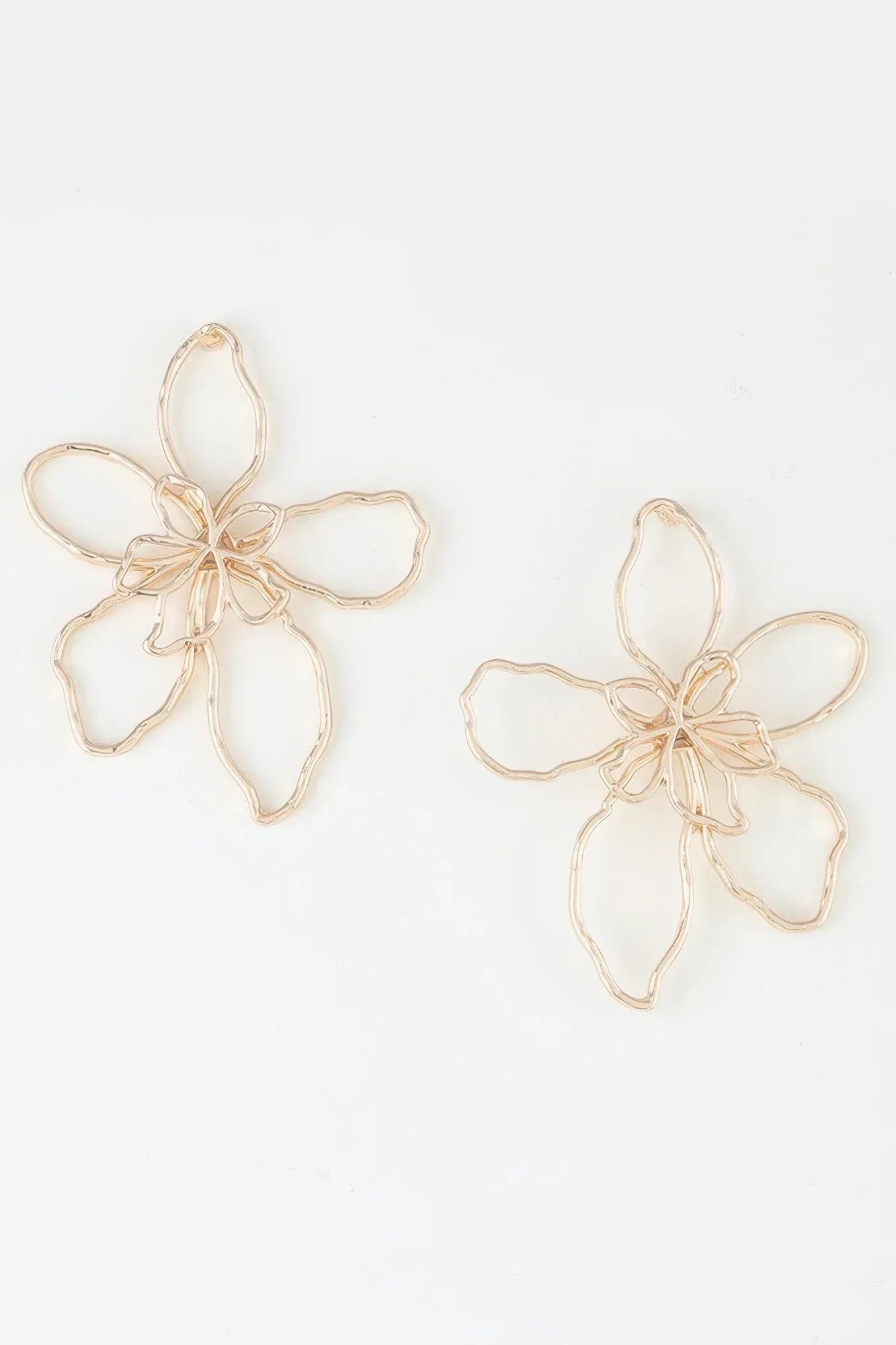 Delicate Abstract Flower Earrings | Mixtshop LLC