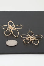 Delicate Abstract Flower Earrings | Mixtshop LLC