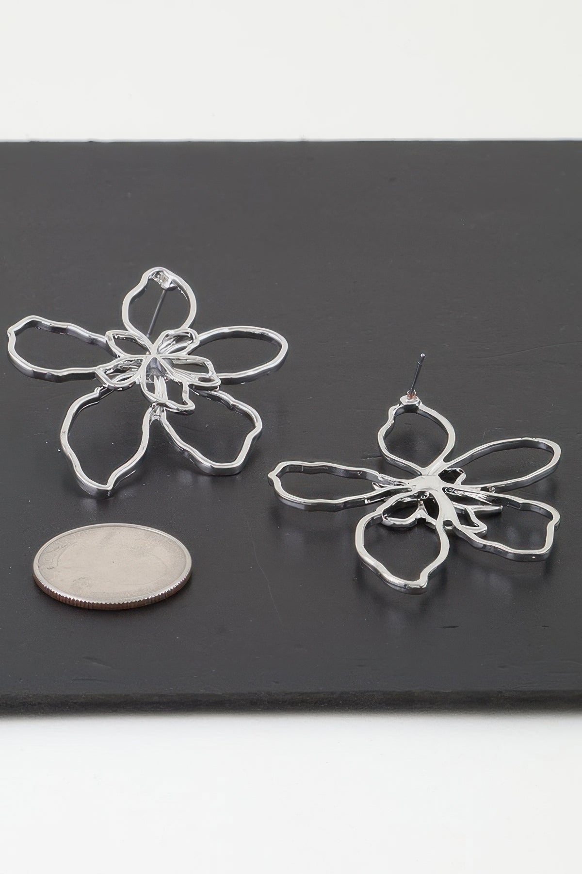 Delicate Abstract Flower Earrings | Mixtshop LLC