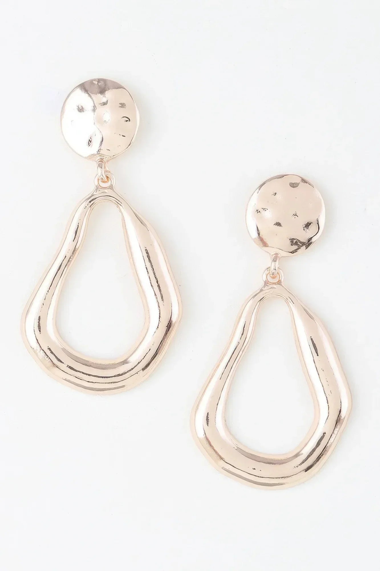 Abstract Shiny Teardrop Earrings | Mixtshop LLC