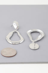 Abstract Shiny Teardrop Earrings | Mixtshop LLC