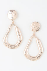 Abstract Shiny Teardrop Earrings | Mixtshop LLC