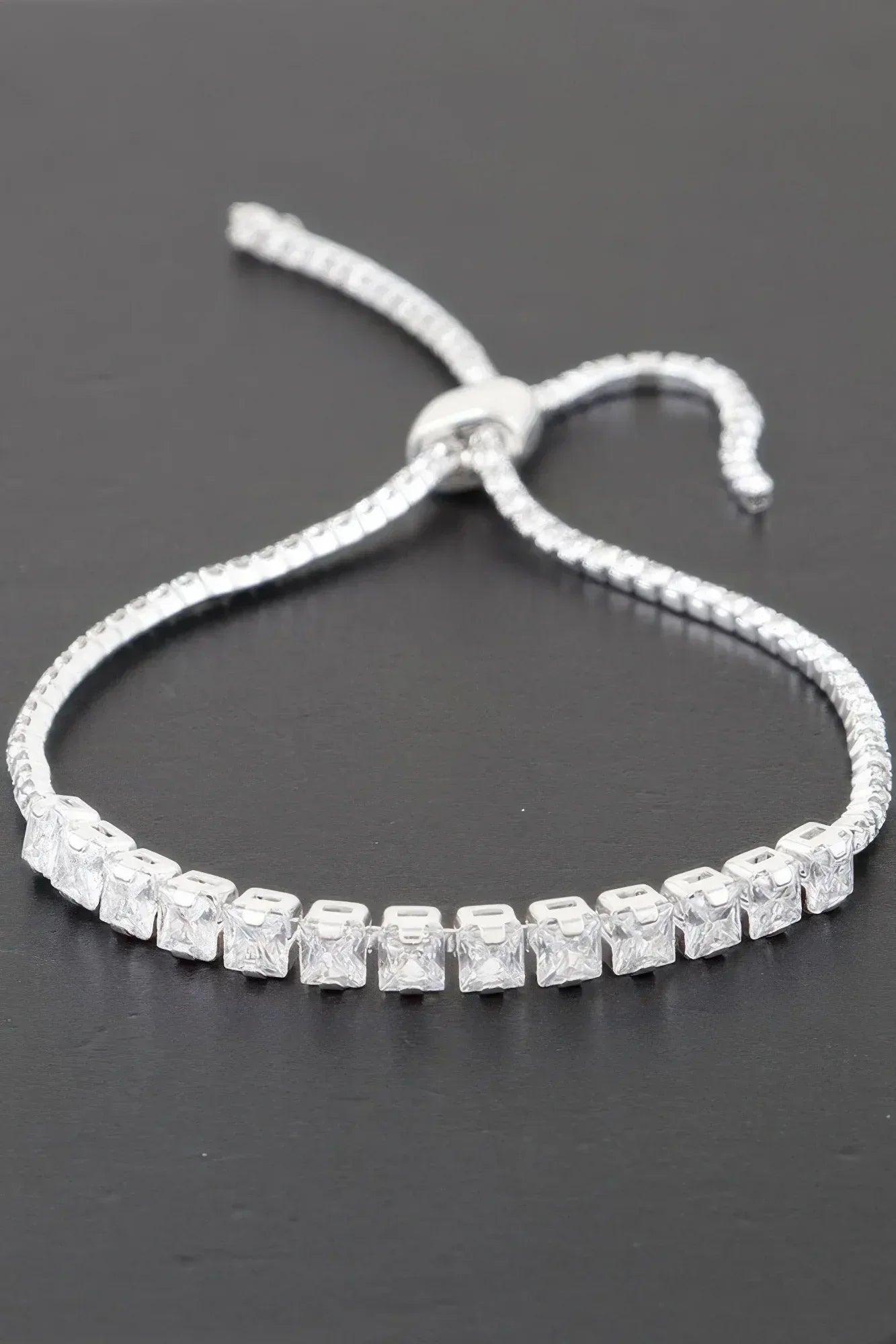 Multi Cubic Jeweled Bracelet Secondary image