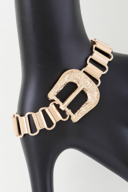 Statement Buckle Belt Bracelet | Mixtshop LLC