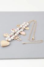 Vintage Heart Charms Necklace | Mixtshop LLC