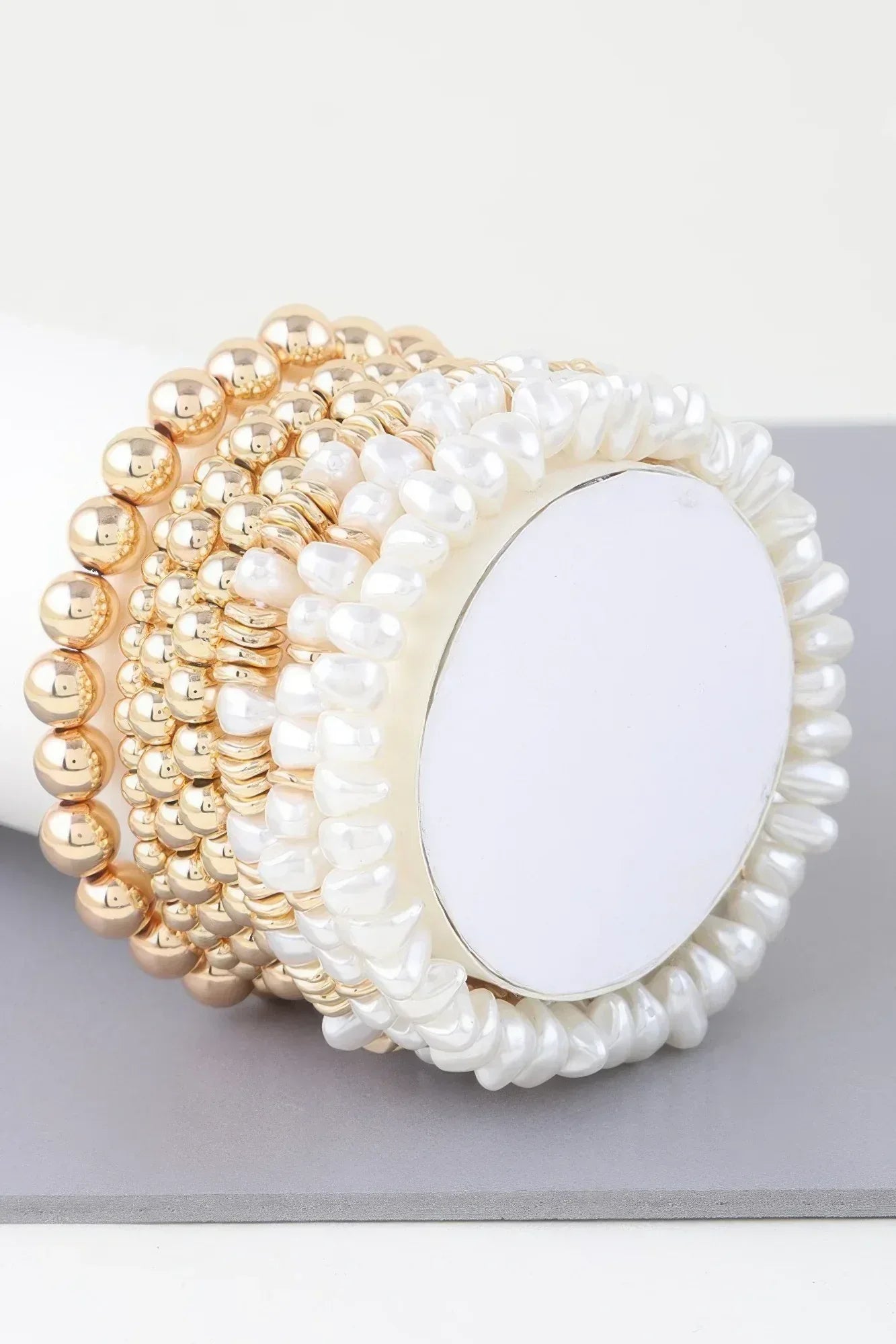 Multi Pearl Beaded Bracelet | Mixtshop LLC Main image