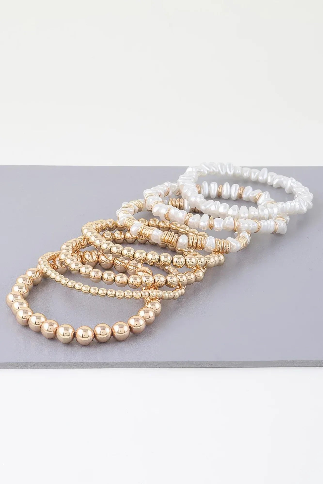 Multi Pearl Beaded Bracelet | Mixtshop LLC