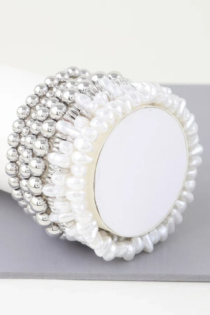 Multi Pearl Beaded Bracelet | Mixtshop LLC