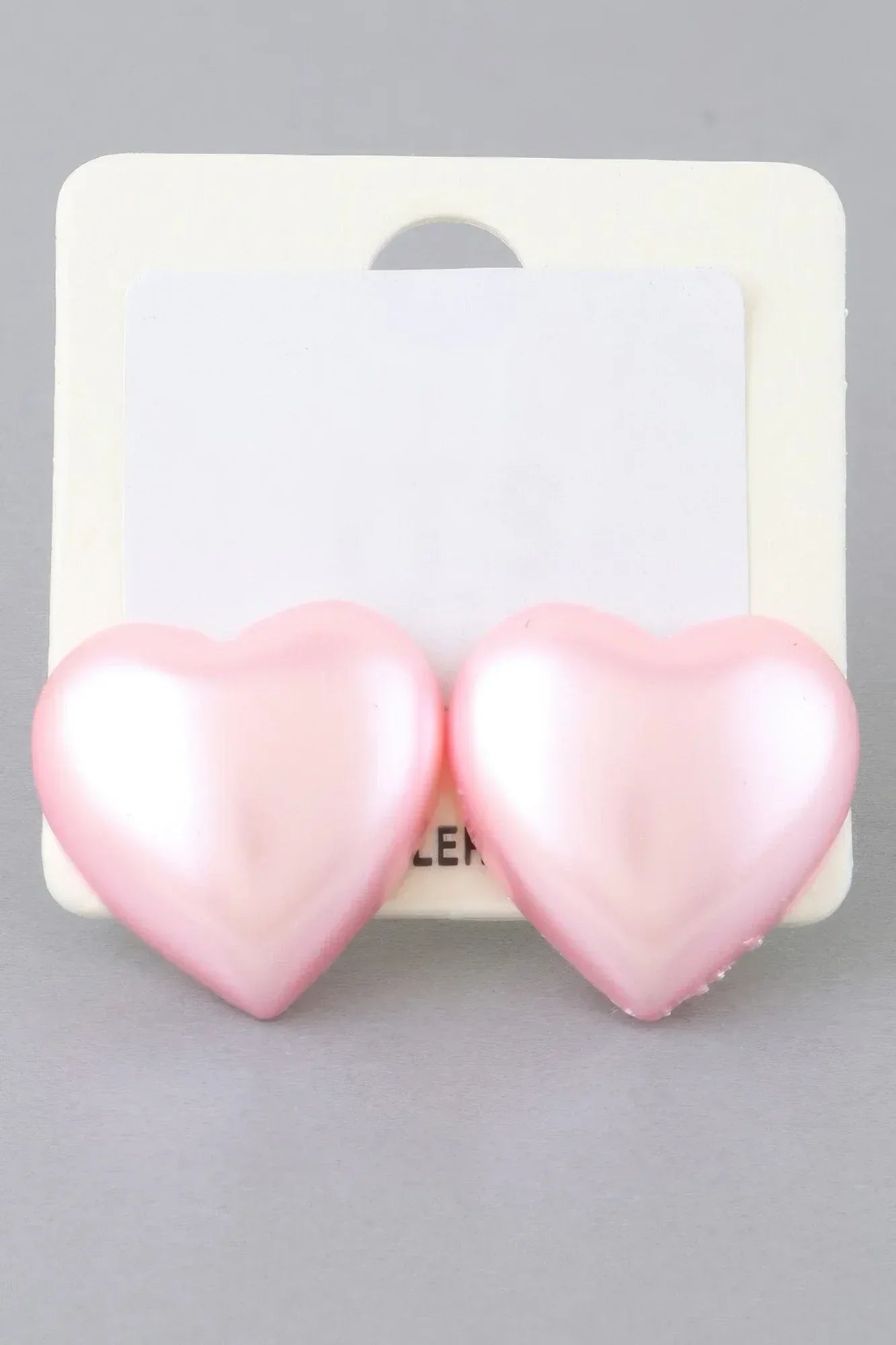 Luminous Heart Stud Earrings Secondary image