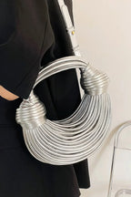 Faux Leather Rope Hobo Bag | Mixtshop LLC