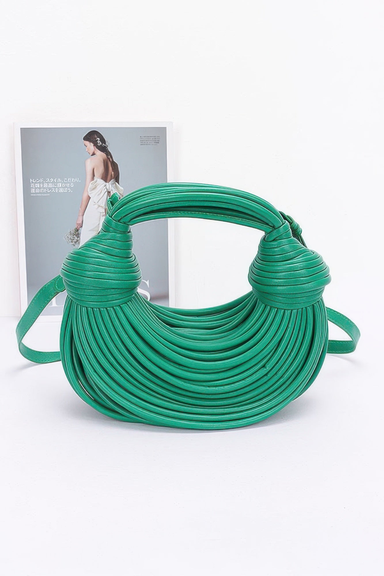 Faux Leather Rope Hobo Bag | Mixtshop LLC