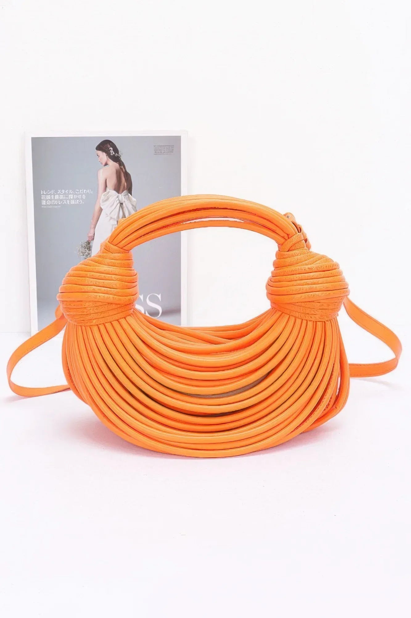 Faux Leather Rope Hobo Bag | Mixtshop LLC
