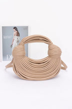 Faux Leather Rope Hobo Bag | Mixtshop LLC