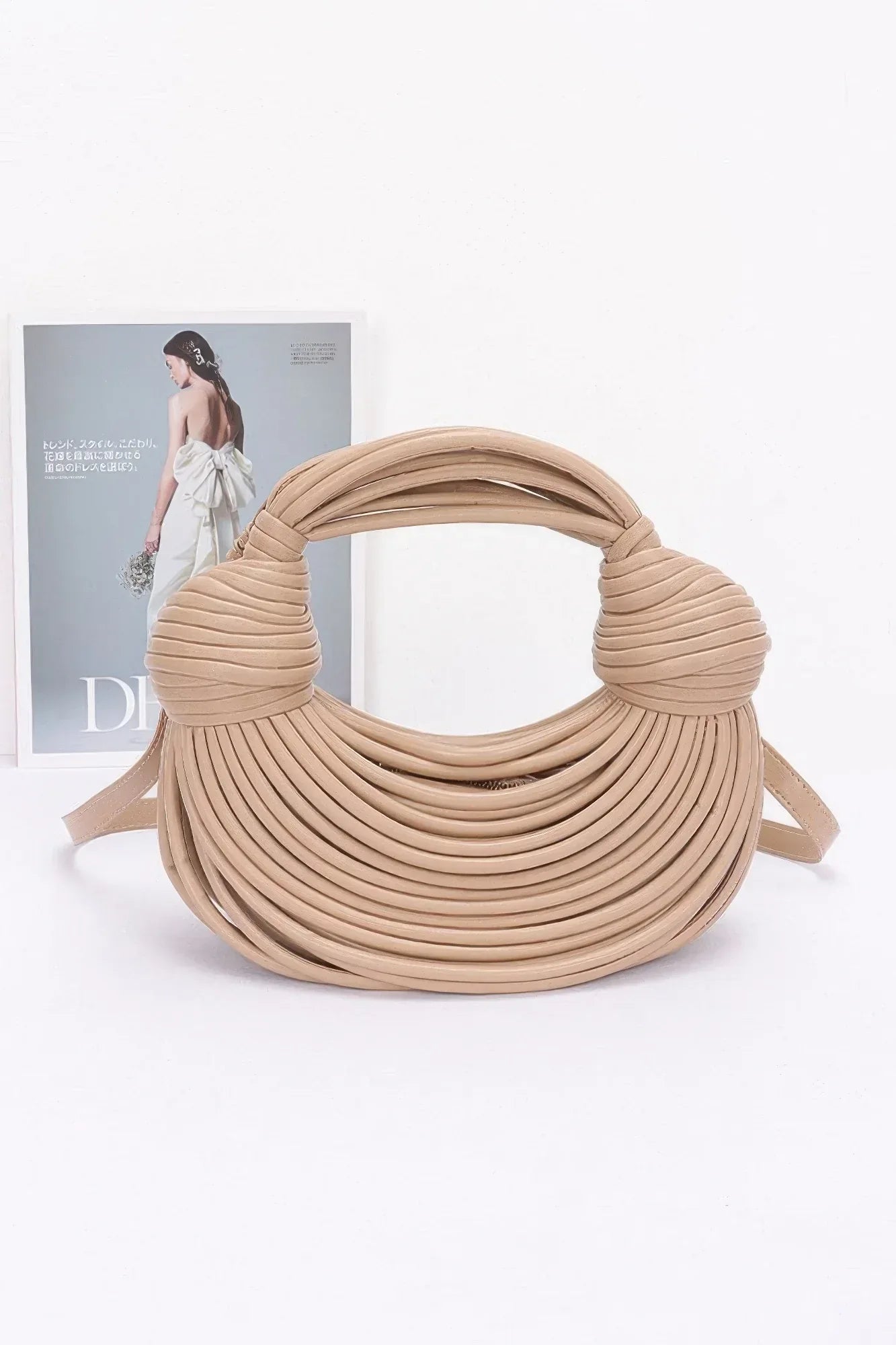 Faux Leather Rope Hobo Bag | Mixtshop LLC