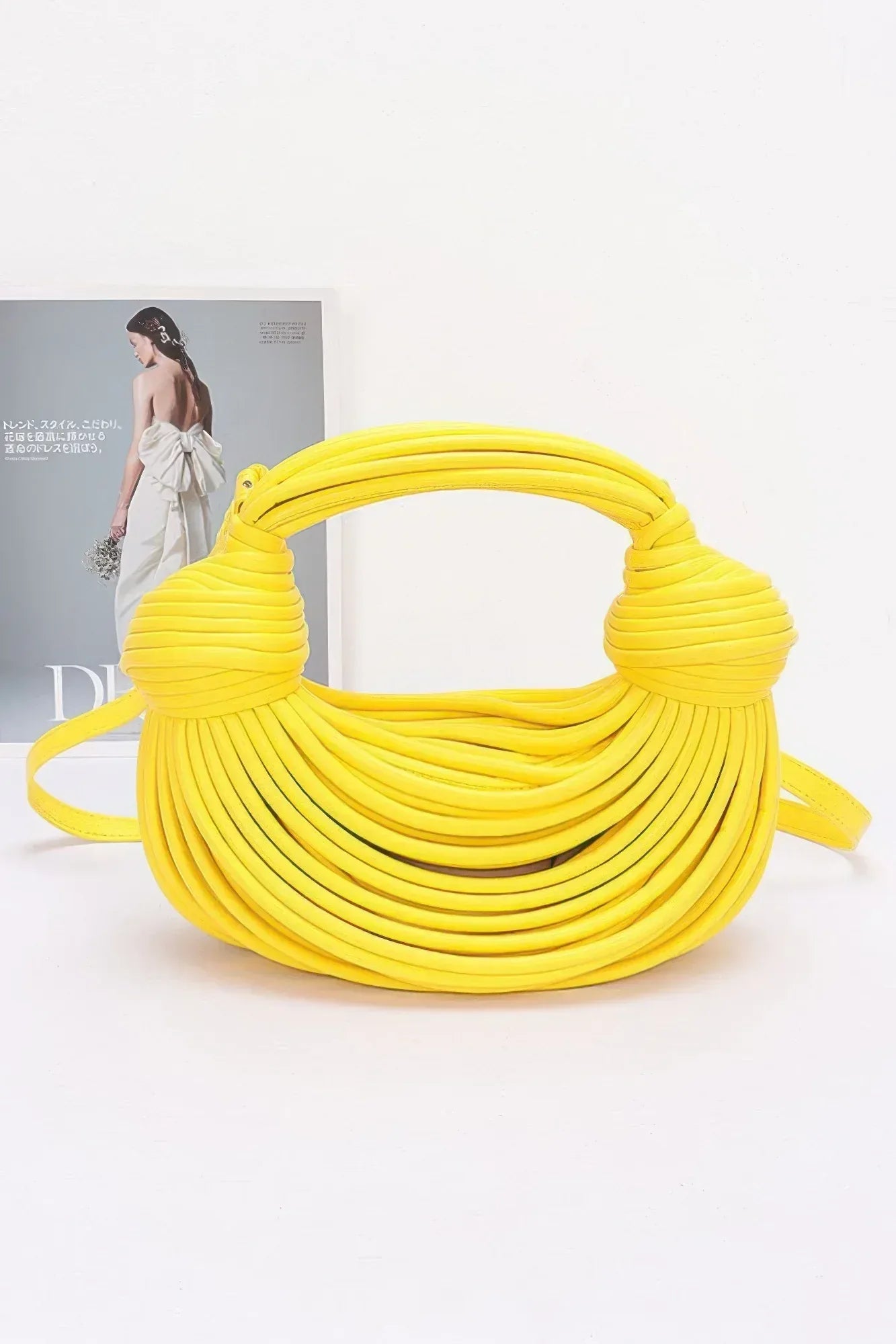 Faux Leather Rope Hobo Bag | Mixtshop LLC