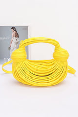 Faux Leather Rope Hobo Bag | Mixtshop LLC