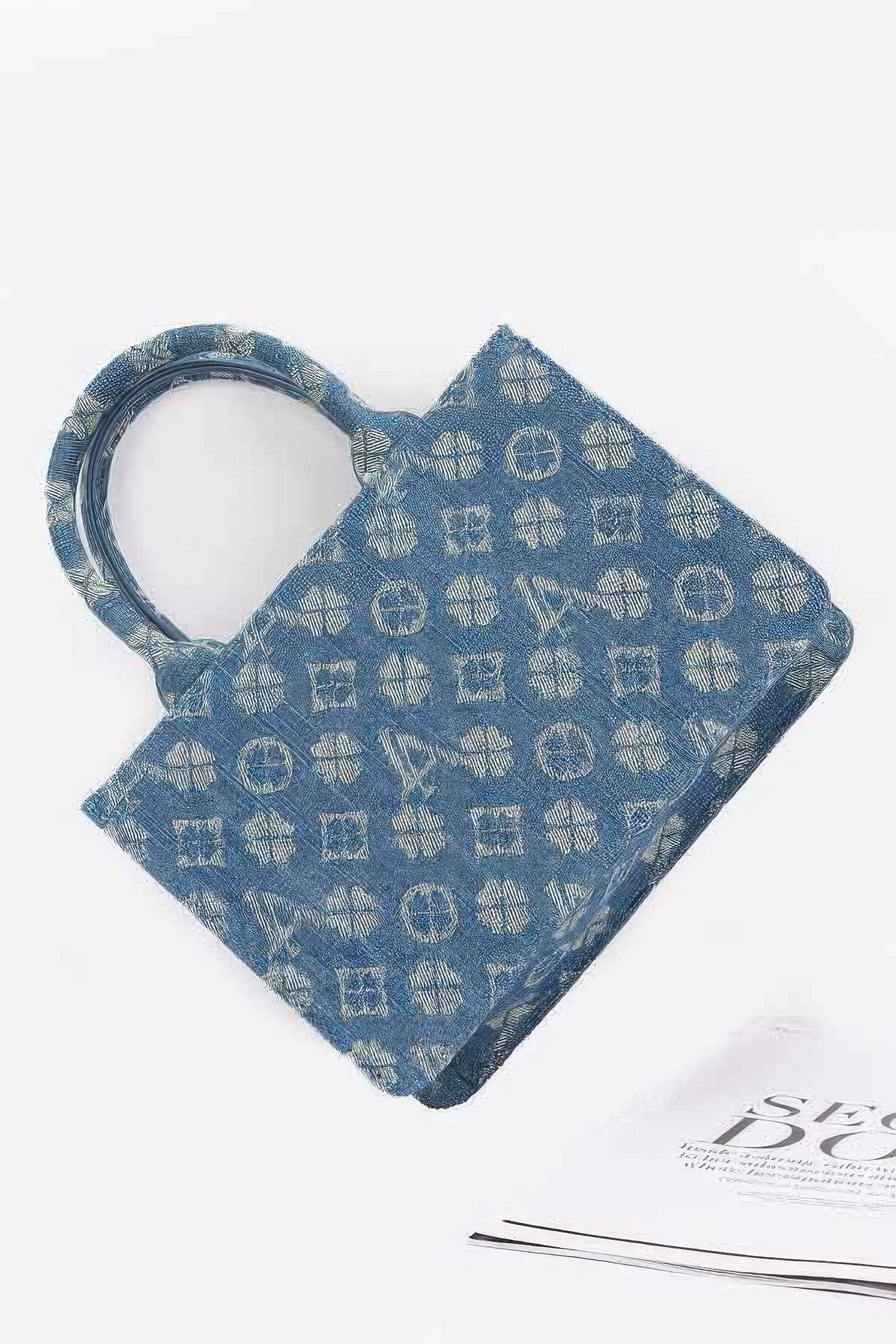 Denim Tote Bag | Mixtshop LLC