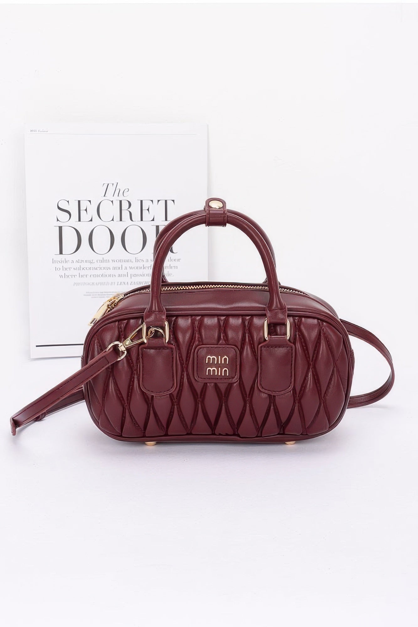 Quilted Faux Leather Handbag | Mixtshop LLC