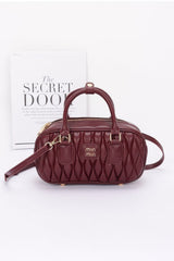 Quilted Faux Leather Handbag | Mixtshop LLC