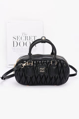 Quilted Faux Leather Handbag | Mixtshop LLC