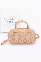 Quilted Faux Leather Handbag | Mixtshop LLC