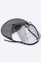 Rhinestone Mesh Shoulder Bag | Mixtshop LLC