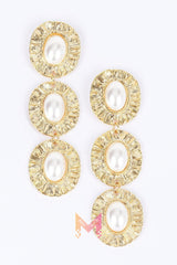 Multi Faux Pearl Dangling Earring | Mixtshop LLC