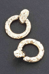 Hammered Metal Earring | Mixtshop LLC