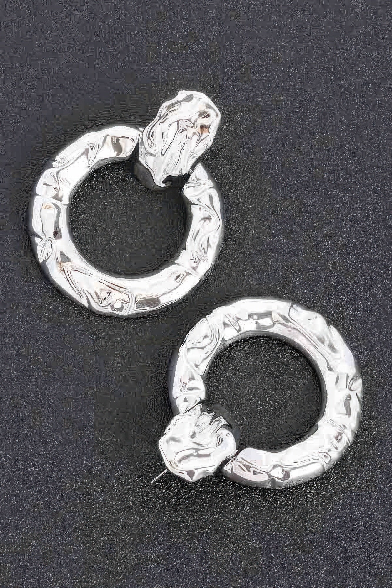 Hammered Metal Earring | Mixtshop LLC