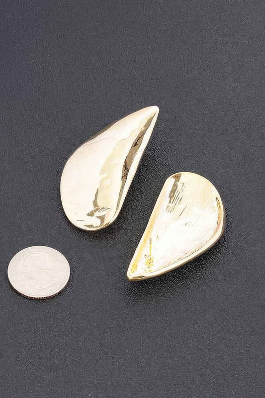 Hammered Metal Earring | Mixtshop LLC