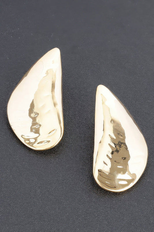 Hammered Metal Earring | Mixtshop LLC