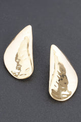 Hammered Metal Earring | Mixtshop LLC