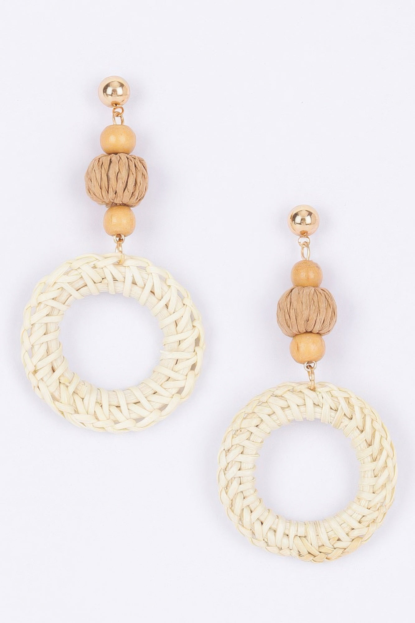 Round Bamboo Earring | Mixtshop LLC