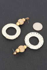 Round Bamboo Earring | Mixtshop LLC
