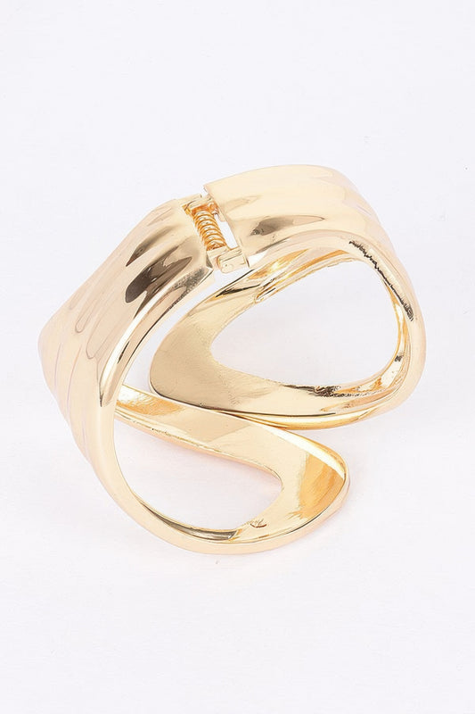 Metal Spring Hinge Cuff | Mixtshop LLC