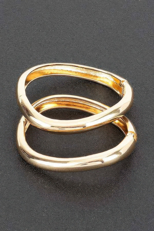 Curved Elegance Bracelet | Mixtshop LLC