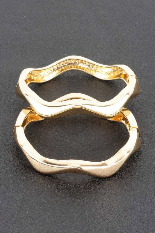 Curved Elegance Bracelet | Mixtshop LLC