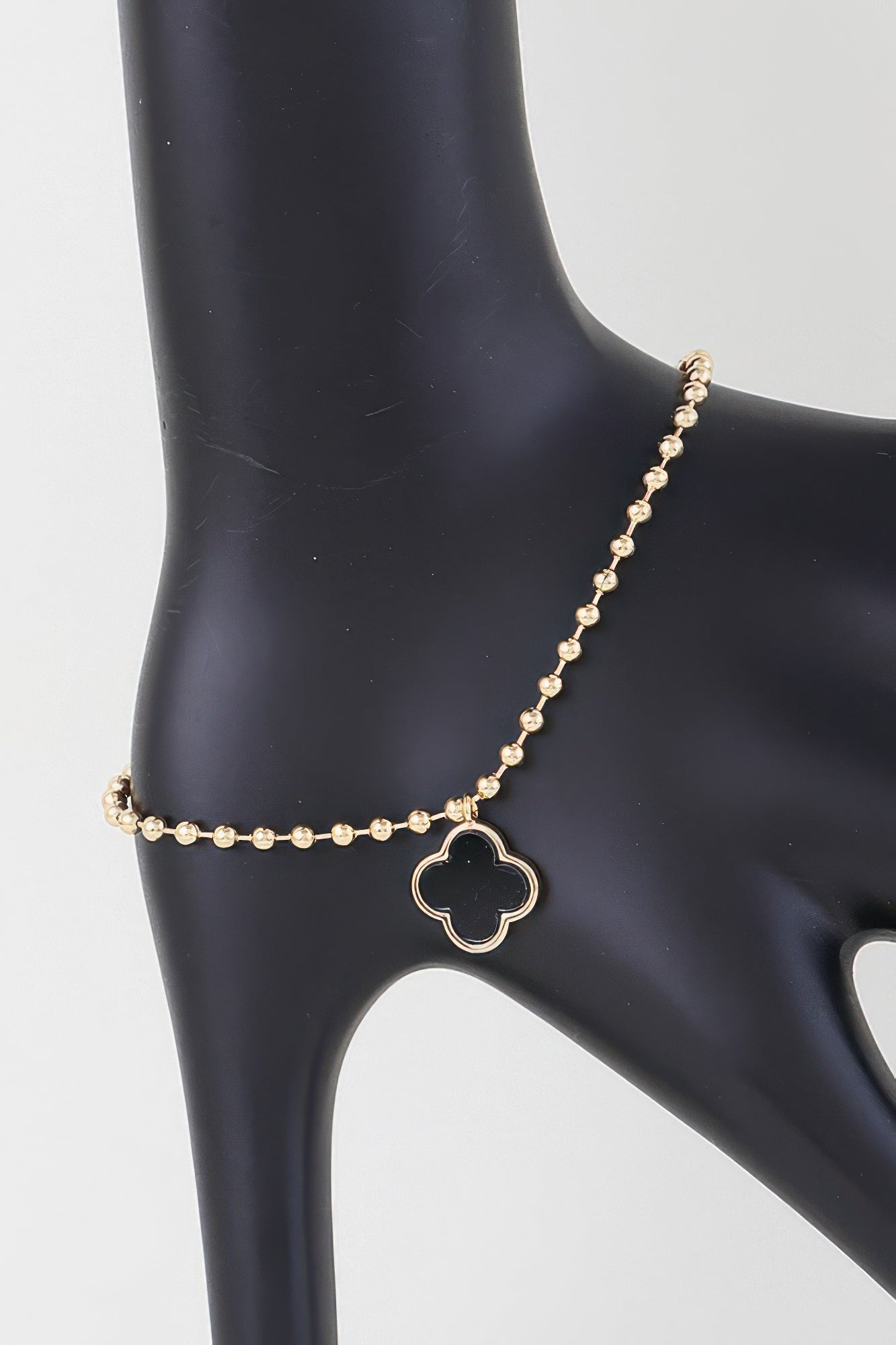 Modern Clover Charm Beaded Bracelet | Mixtshop LLC