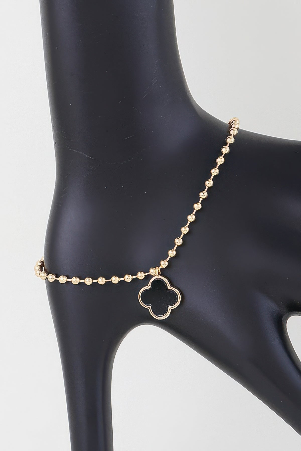 Modern Clover Charm Beaded Bracelet | Mixtshop LLC