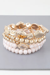 Multi Frosty Bead Bracelet | Mixtshop LLC