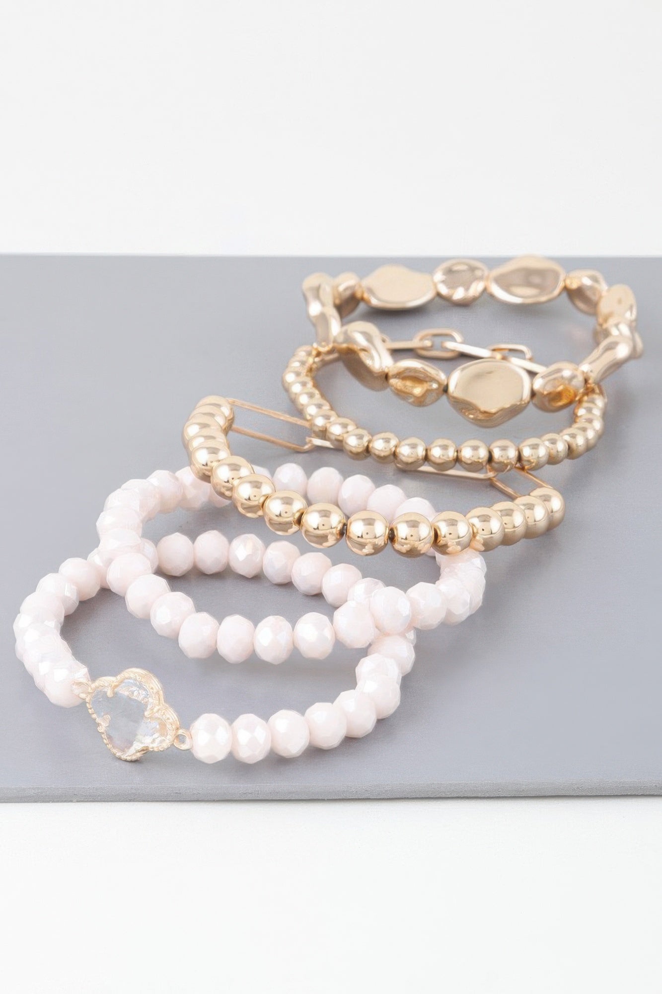 Multi Frosty Bead Bracelet | Mixtshop LLC