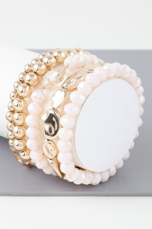 Multi Frosty Bead Bracelet | Mixtshop LLC