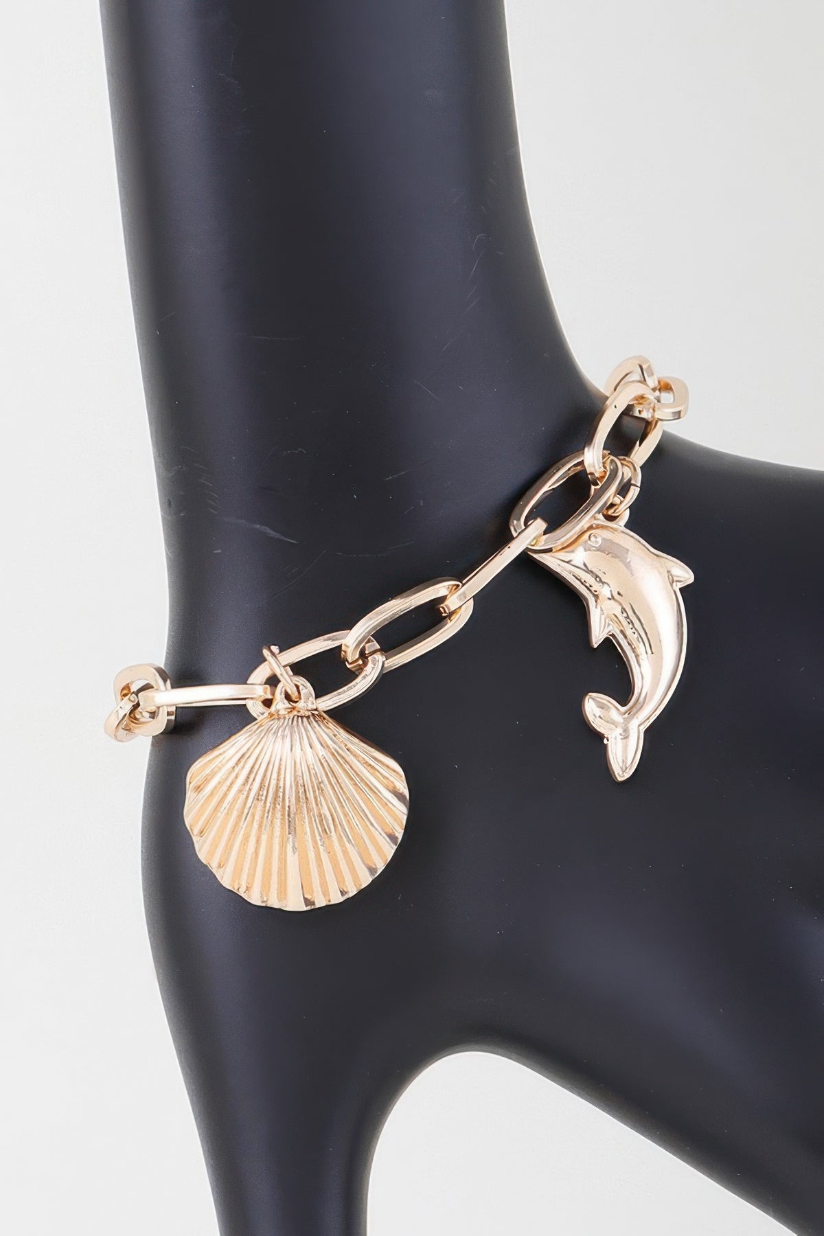 Dolphin In The Sea Chain Bracelet | Mixtshop LLC